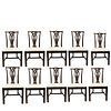 French Style Dining Chairs (10)