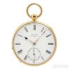 J.R. Arnold & Charles Frodsham 18kt Gold Open Face Watch