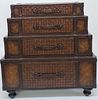 Pulaski Graduating Leather Suitcase Form Chest of Drawers