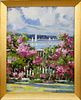 Deborah Controne Oil on Canvas "Nantucket Roses"