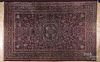 Semi-antique roomsize Persian carpet, 18' x 12'.
