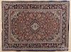 Isphahan carpet, early 20th c., 5' x 3'5''.