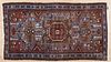 Semi-antique Shiraz carpet, 6'5'' x 3'6''.