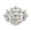 9.00 Ct Tiffany & Co. Belle Epoc Diamond Pin