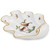 Herend Porcelain "Rothschild Bird" Shell Shape Dish