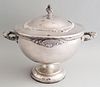 King George Silver Plated Covered Soup Tureen