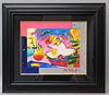 Peter Max, "Flower Blossom Lady"