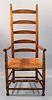 New England Ladder Back Arm Chair