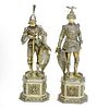 German Silver-Gilt Knights