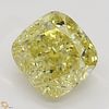 3.23 ct, Natural Fancy Brownish Yellow Even Color, VVS2, Cushion cut Diamond (GIA Graded), Appraised Value: $45,600 