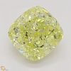 1.62 ct, Natural Fancy Yellow Even Color, VVS1, Cushion cut Diamond (GIA Graded), Appraised Value: $22,900 