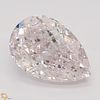 1.20 ct, Natural Light Pink Color, VVS1, TYPE IIA Pear cut Diamond (GIA Graded), Appraised Value: $130,500 