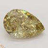 5.82 ct, Natural Fancy Brown Yellow Even Color, VS2, Pear cut Diamond (GIA Graded), Appraised Value: $98,300 