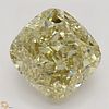 3.02 ct, Natural Fancy Brownish Yellow Even Color, VVS1, Cushion cut Diamond (GIA Graded), Appraised Value: $33,500 