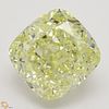6.52 ct, Natural Fancy Yellow Even Color, IF, Cushion cut Diamond (GIA Graded), Appraised Value: $260,700 