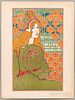 Louis John Rhead (1857-1926) Jane Art Nouveau Lithograph