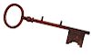 Locksmith's Key-Form Trade Sign 