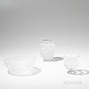 Three Lalique Crystal Items
