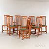 Eight Thomas Moser New Century Dining Chairs