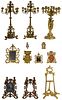Brass and Metal Decorative Object Assortment