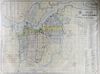 Rare Coloured Etching, Plan City of Ottawa, 1895