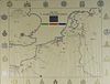 Militaria, WWII Map, French/English Coast Line