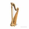 Lyon & Healy Style 17 Gold Concertino Harp, c. 1935