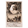 [AFRICAN AMERICANA] -- [BUFFALO SOLDIERS]. Real photo postcard of Benedict Mosley (1889-1966), Troop M, 9th US Cavalry. N.p., n.d.