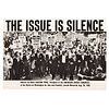 [CIVIL RIGHTS] -- [MARCH ON WASHINGTON]. The Issue is Silence: Address by Rabbi Joachim Prinz. New York: American Jewish Congress, 1963.