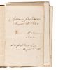 [POLITICS] -- [AUTOGRAPHS]. Album containing autographs of 19th century politicians and generals, incl. Andrew JOHNSON, James GARFIELD, and Charles SU