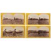 [UNION PACIFIC RAILROAD]. CARBUTT, John (1832-1905), photographer. Exceptional collection of 27 stereoviews from the series, "Excursion to the 100th M