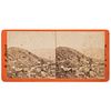 [WESTERN AMERICANA]. MITCHELL, D.F. (1843-1928), photographer. Stereoview of Tiger Camp in the Bradshaw mountains. Prescott, Arizona Territory: [ca 18