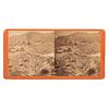 [WESTERN AMERICANA]. MITCHELL, D.F. (1843-1928), photographer. Stereoview of Tiger Mine in the Bradshaw mountains. [Arizona]: [ca 1880s].