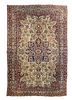 Antique Persian Lavar Kerman, 10'1'' x 14'11''