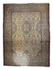 Antique Persian Lavar Kerman, 10'3" x 13'5"