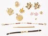 Misc. 14K and 18K Gold Jewelry Lot