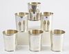 6 Sterling Mint Julep Cups