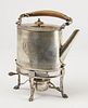 Early Sterling Silver Coffee Pot on Stand Philip Oriel