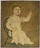 Early Folk Art Portrait of a Child