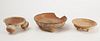Three Pre-Columbian Pottery Bowls