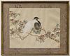 Two Asian Paintings of Birds