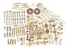 Antique Assorted Collection of Brass & Gilt Decals