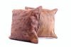 Brindle Brown & Black Cowhide Premium Two Pillows