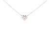 Brand New 1.03ct Heart Diamond 14k Gold Necklace