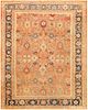 ANTIQUE PERSIAN ROOM-SIZE SULTANABAD CARPET. 13 ft 8 in x 10 ft 6 in (4.17 m x 3.2 m).