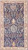 UNUSUAL ANTIQUE PERSIAN AFSHAR RUG. 7 ft 4 in x 4 ft (2.24 m x 1.22 m).