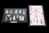 Collection of Pre Historic Arrowheads & Scrapers