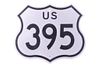 U.S. Route 395 Marker Sign