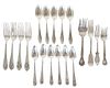 Set of (19) Silver Cutlery Pieces, 11 OZT