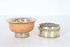 Tibetan Ceremonial Silver Plated Drinking Cup /Box